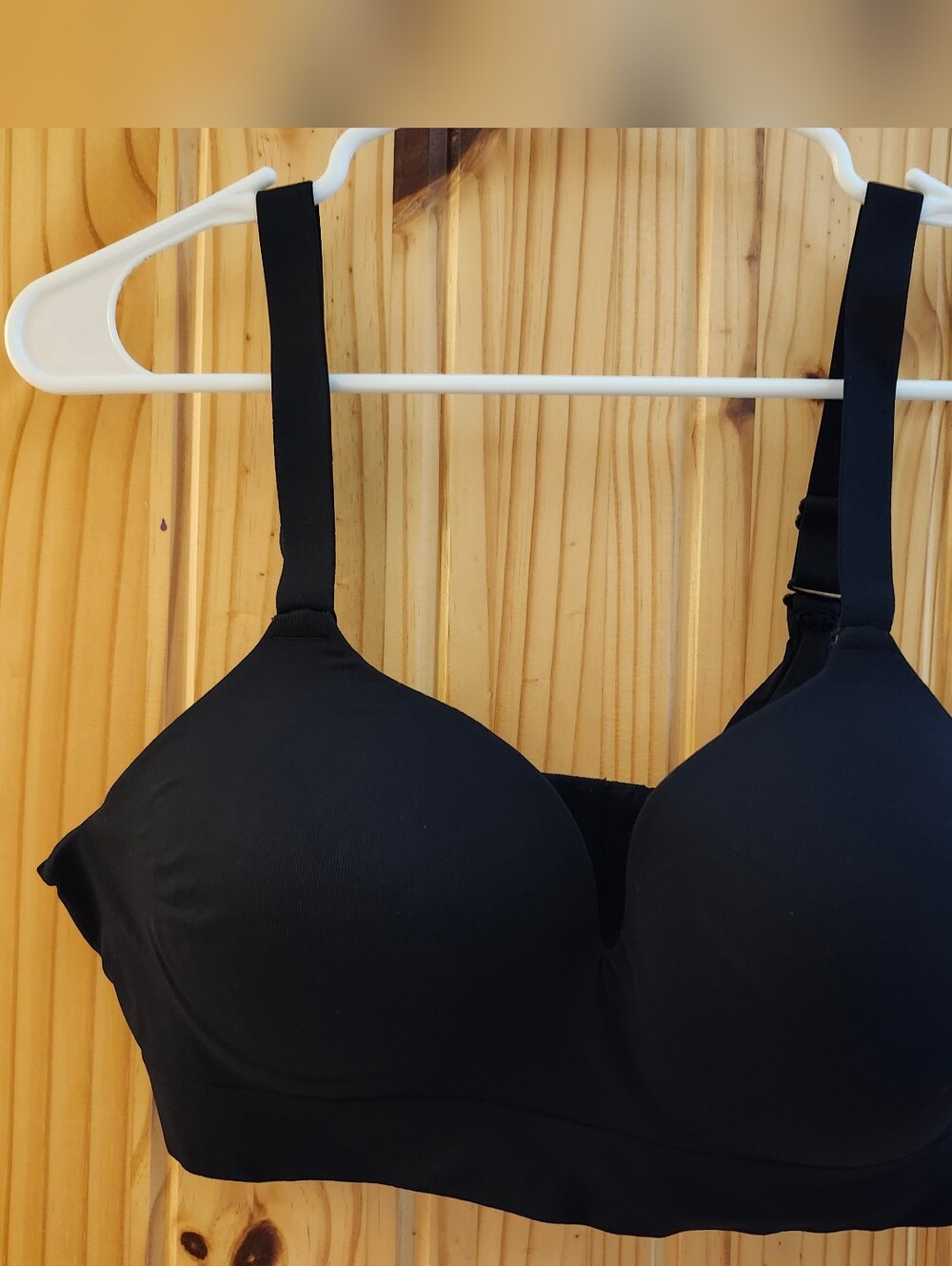 Truekind Supportive Wireless Shaping Bra - XL BLACK